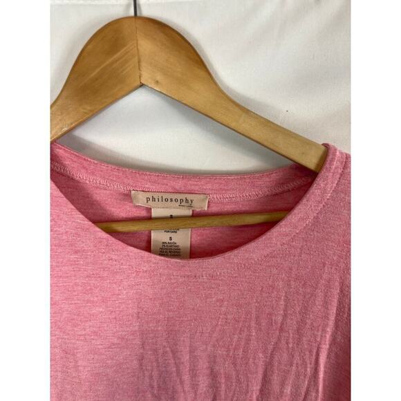 Philosophy Dolman Sleeve Pink Top size small - Picture 2 of 4